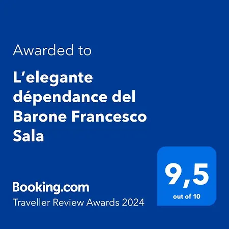 Appartement L’elegante Dépendance Del Barone Francesco Sala *