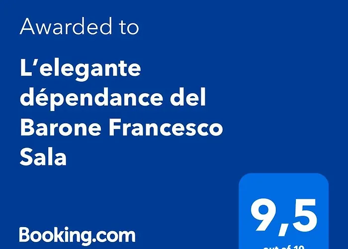 Apartament L'elegante Dependance Del Barone Francesco Sala *